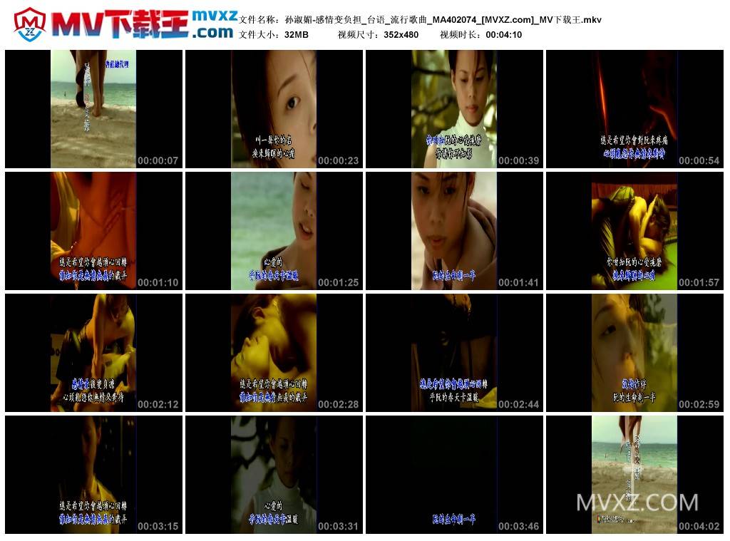 孙淑媚-感情变负担_台语_流行歌曲_MA402074